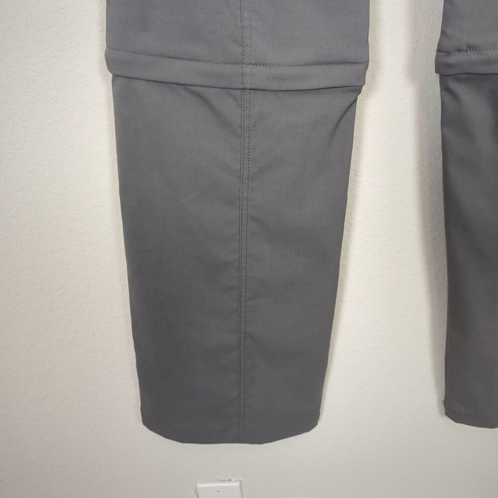 Prana Women’s Monarch Convertible Gray Hiking Outdoor Pants or Shorts sz 14 - Picture 6 of 16